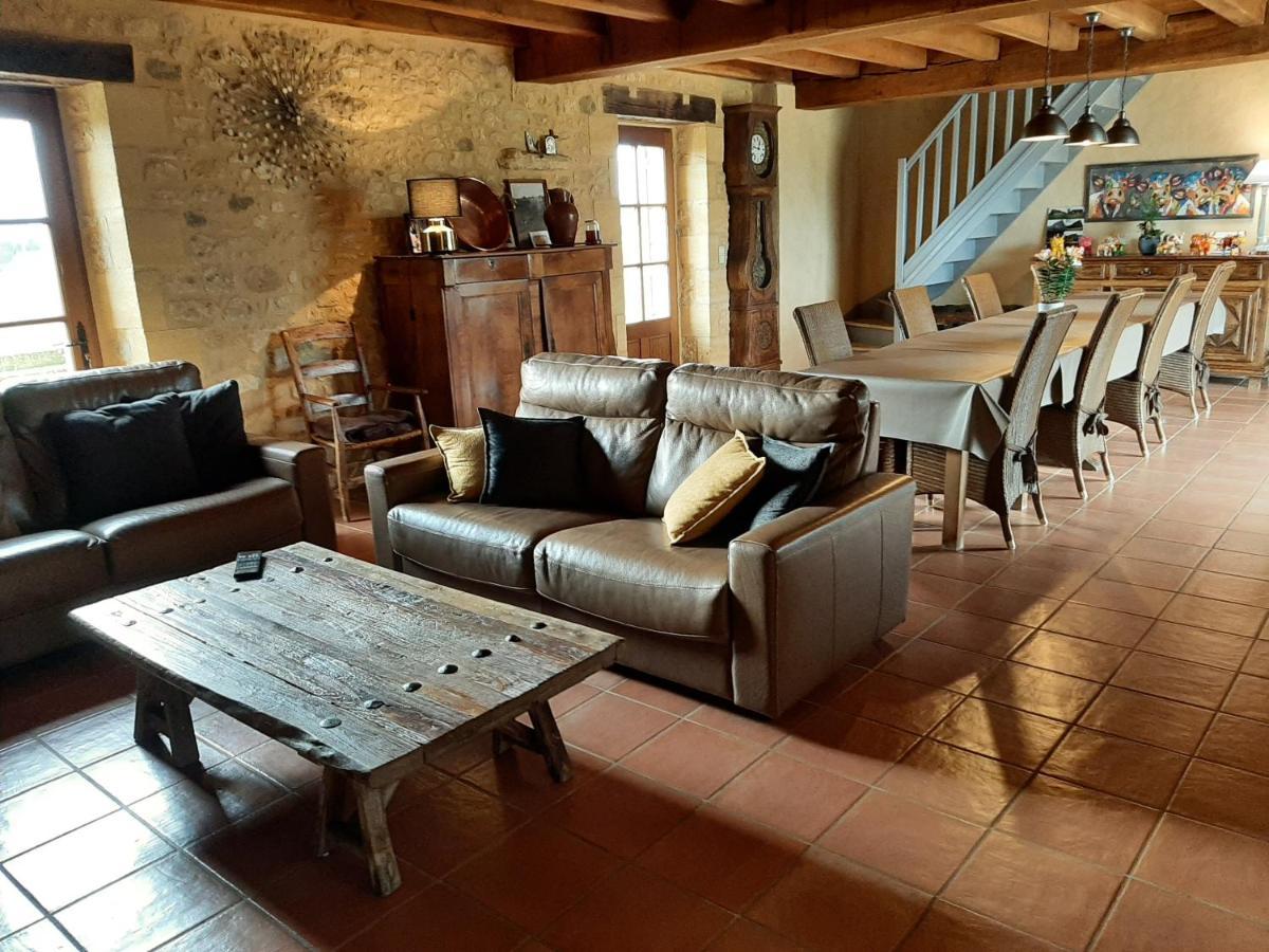 Chambre d'hôtes La Ferme de la Croix. Saint-Avit-Sénieur Exterior foto