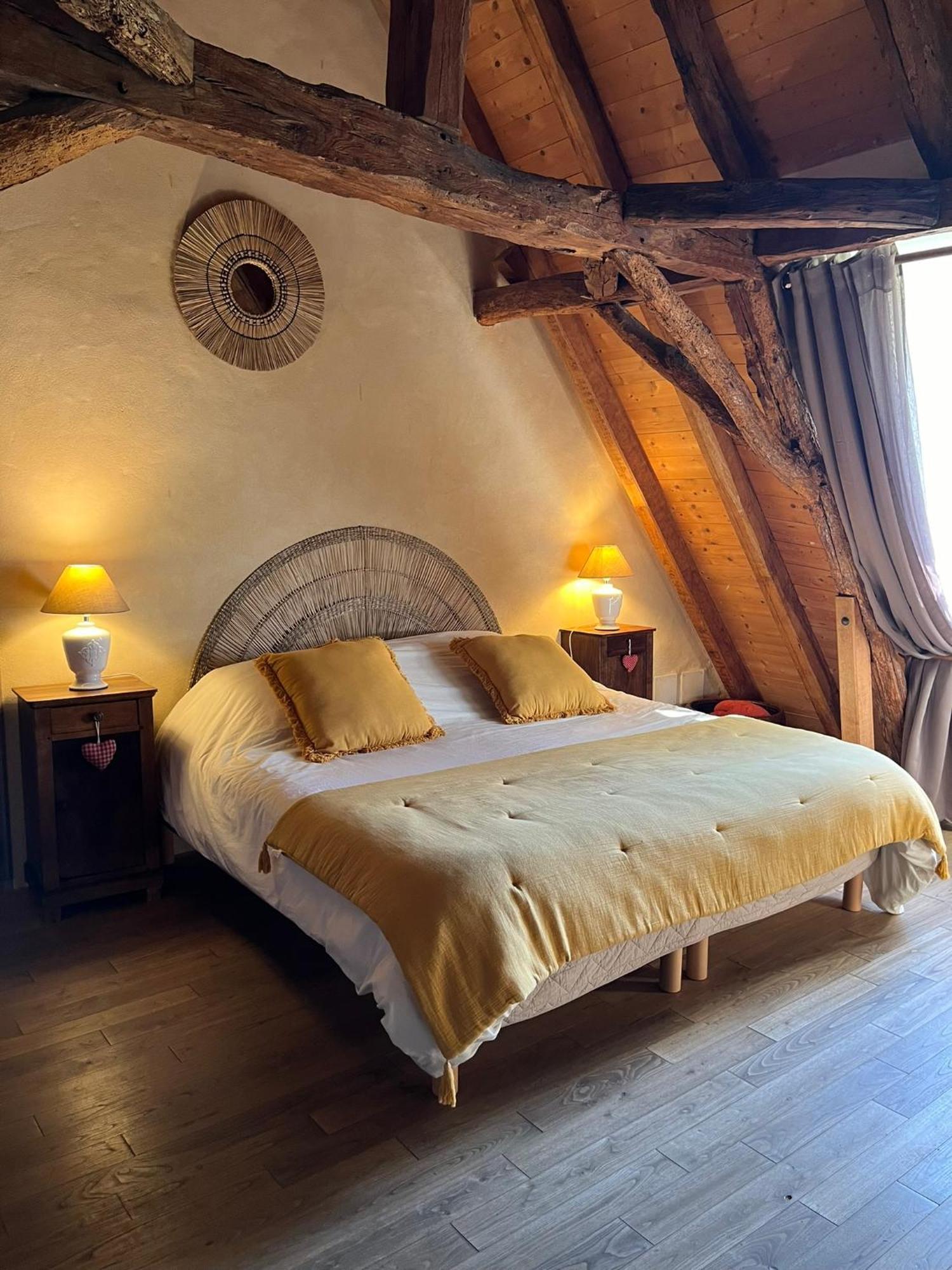 Chambre d'hôtes La Ferme de la Croix. Saint-Avit-Sénieur Exterior foto